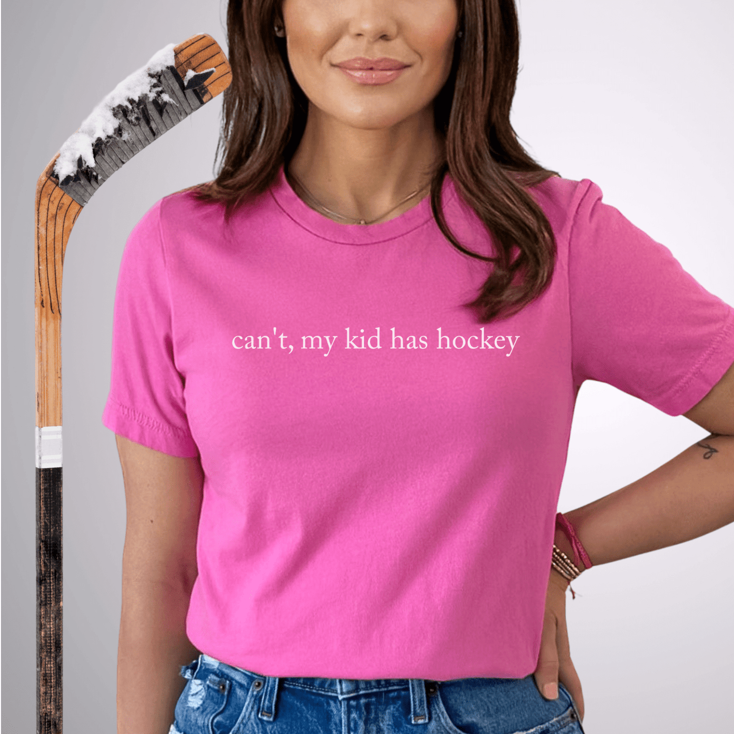 can't, my kid has hockey T-Shirt