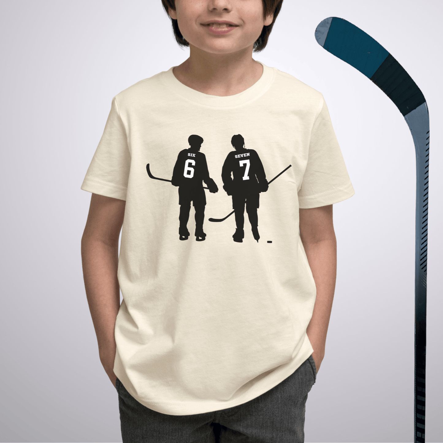 6-7 T-Shirt S / Natural Kids clothes