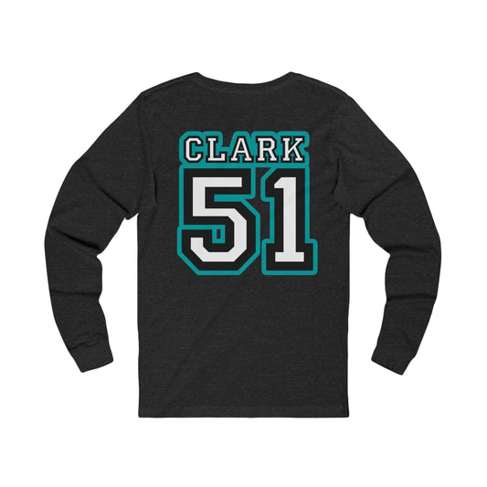 Unisex Long Sleeve T-Shirt | Custom Name + Number Option