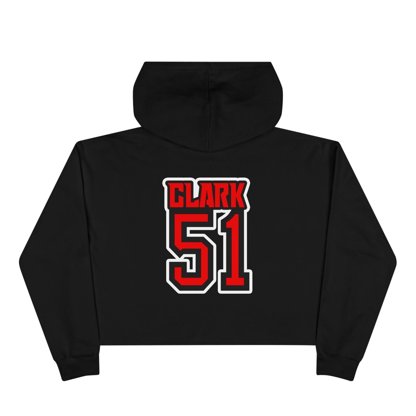 Women's Cropped Hoodie | Custom Name + Number Option