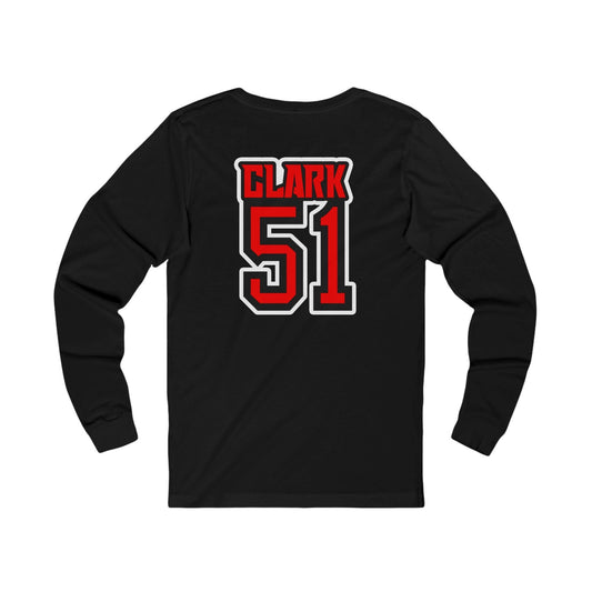 Unisex Long Sleeve T-Shirt | Custom Name + Number Option