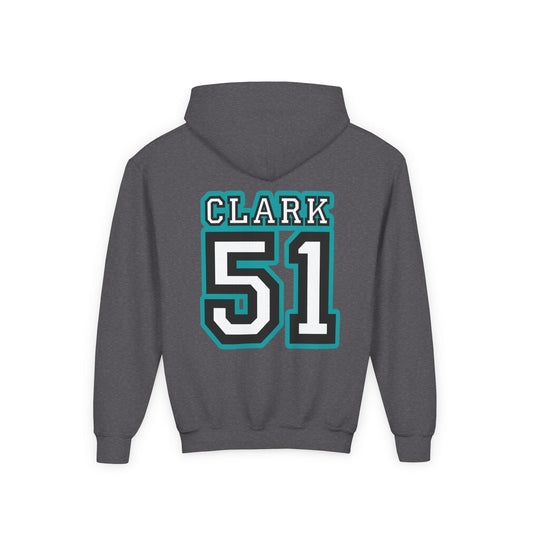 Youth Hoodie | Custom Name + Number Option