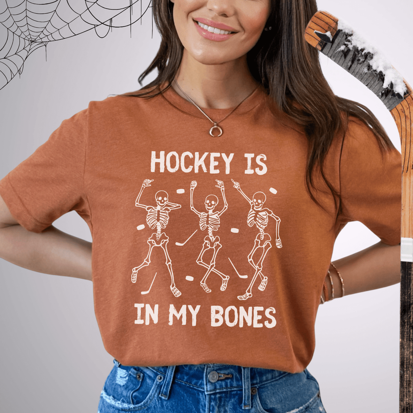 Hockey is in my Bones T-Shirt
