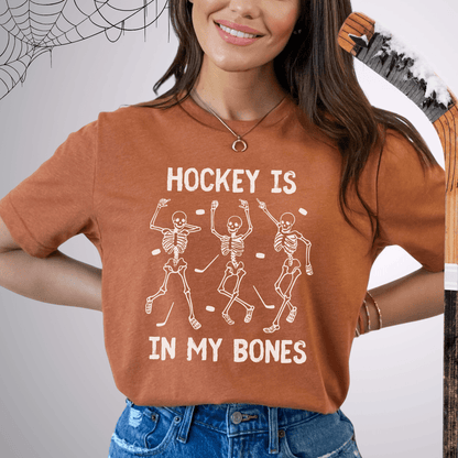 Hockey is in my Bones T-Shirt