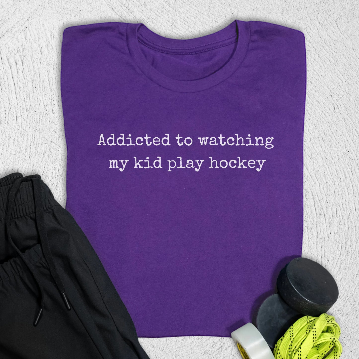 Addicted T-Shirt S / Team Purple T-Shirt