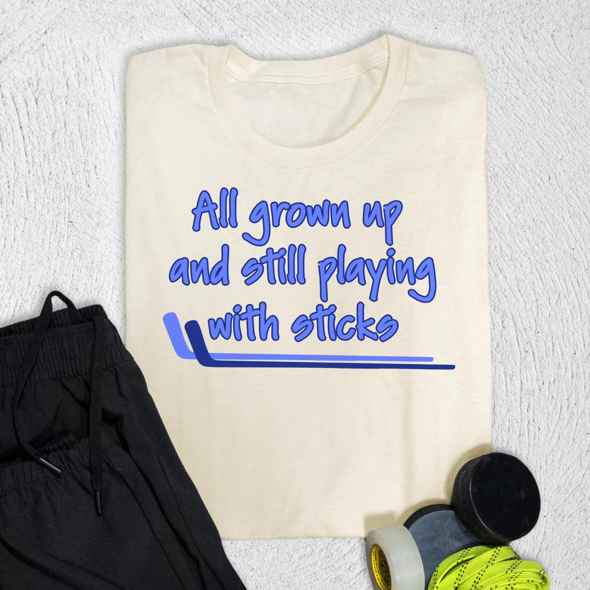 All Grown Up T-Shirt S / Natural T-Shirt