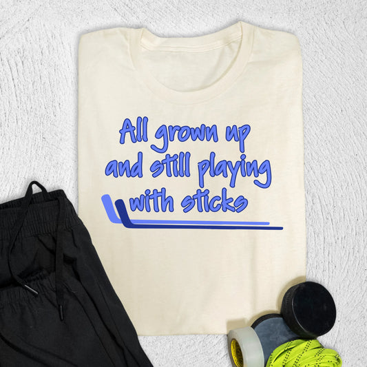 All Grown Up T-Shirt S / Natural T-Shirt