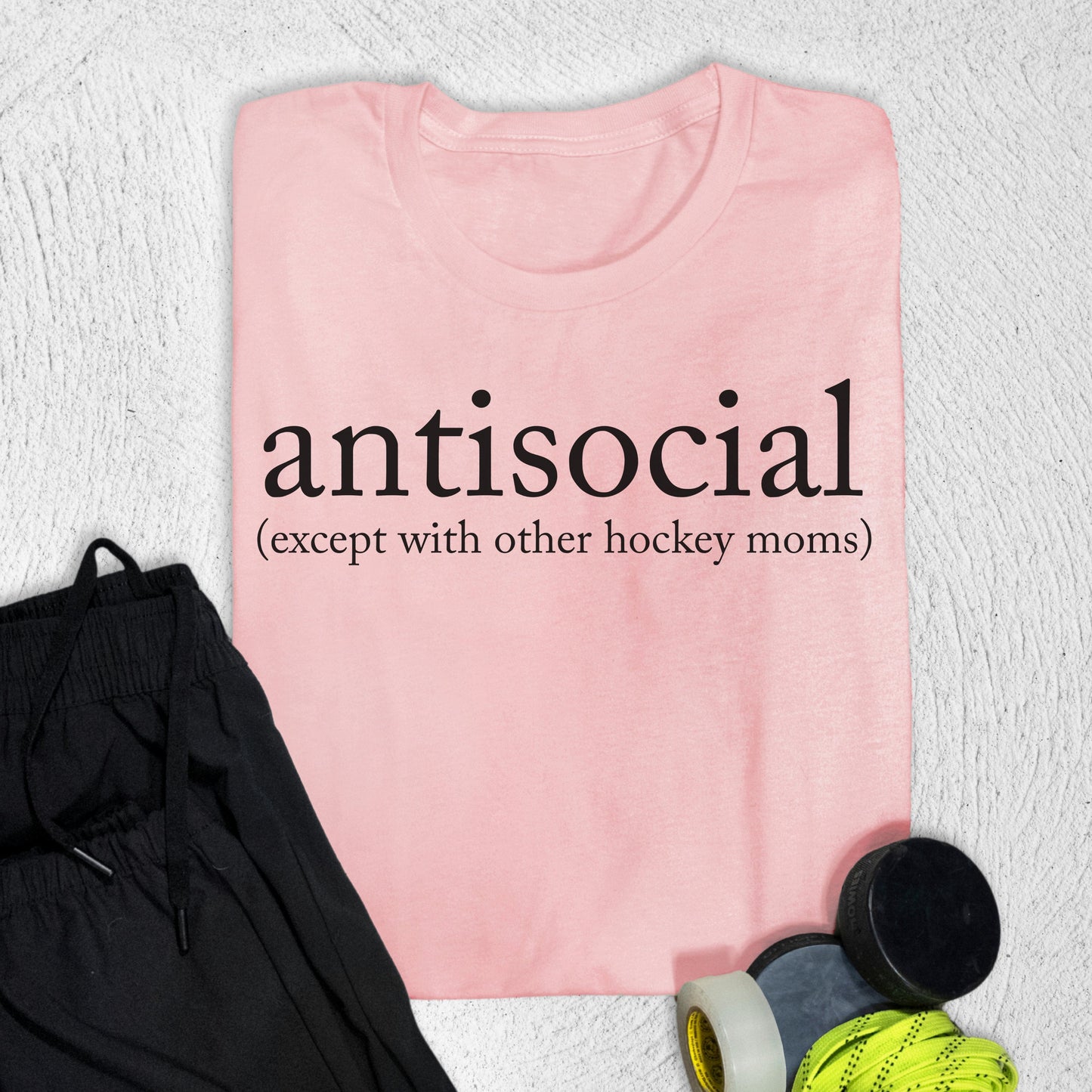 Antisocial T-Shirt Pink / S T-Shirt