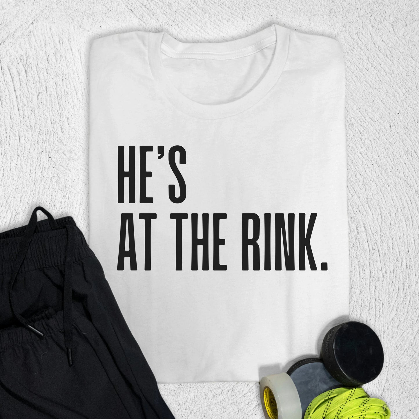 At the Rink T-Shirt White / S T-Shirt