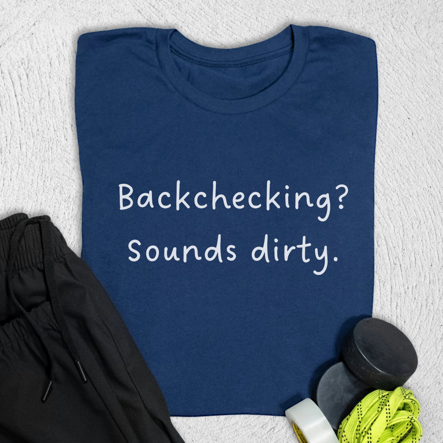 Backchecking T-Shirt Navy / S T-Shirt