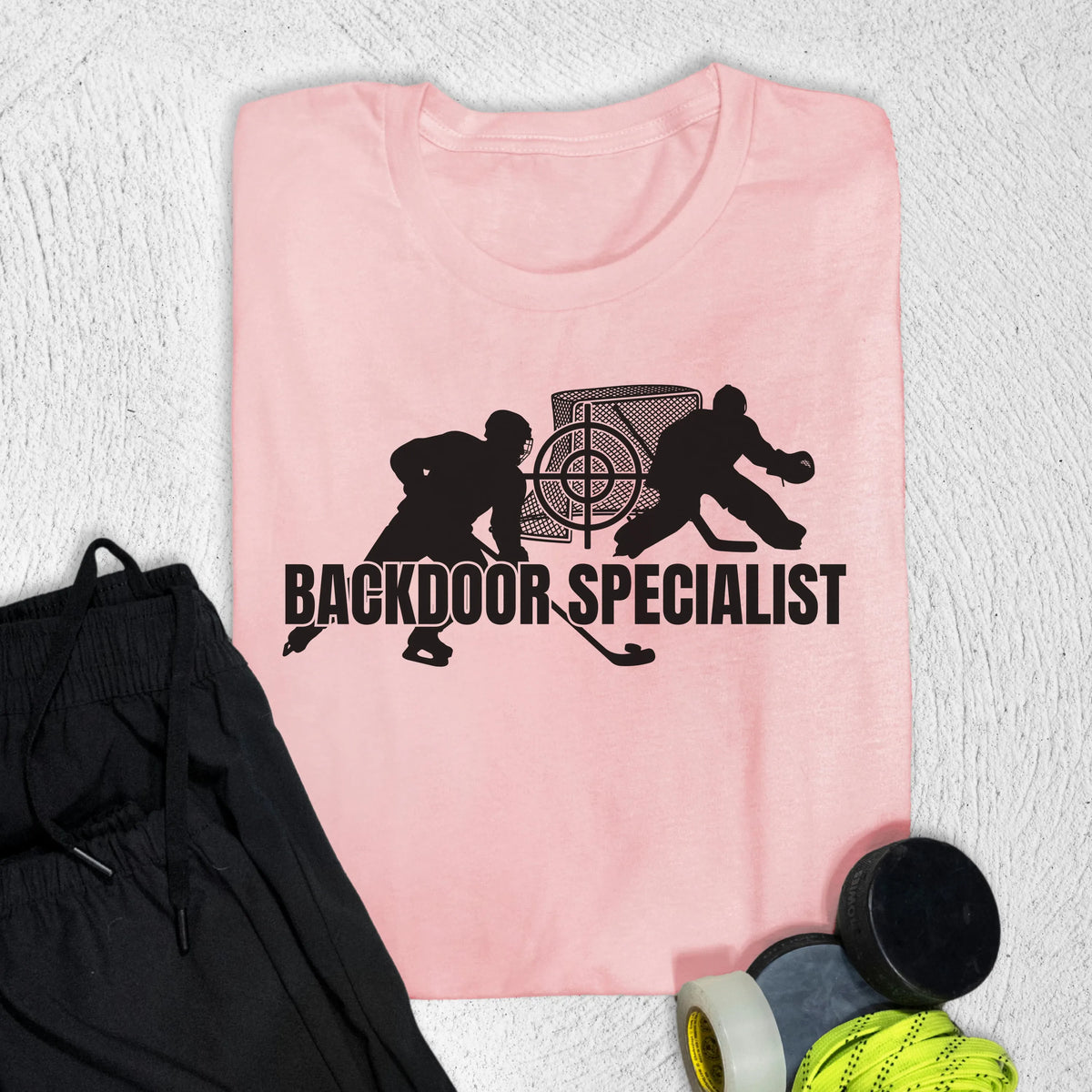 Backdoor Specialist T-Shirt S / Pink T-Shirt