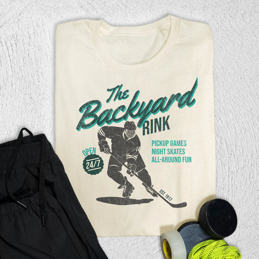 Backyard Rink T-Shirt Natural / S T-Shirt
