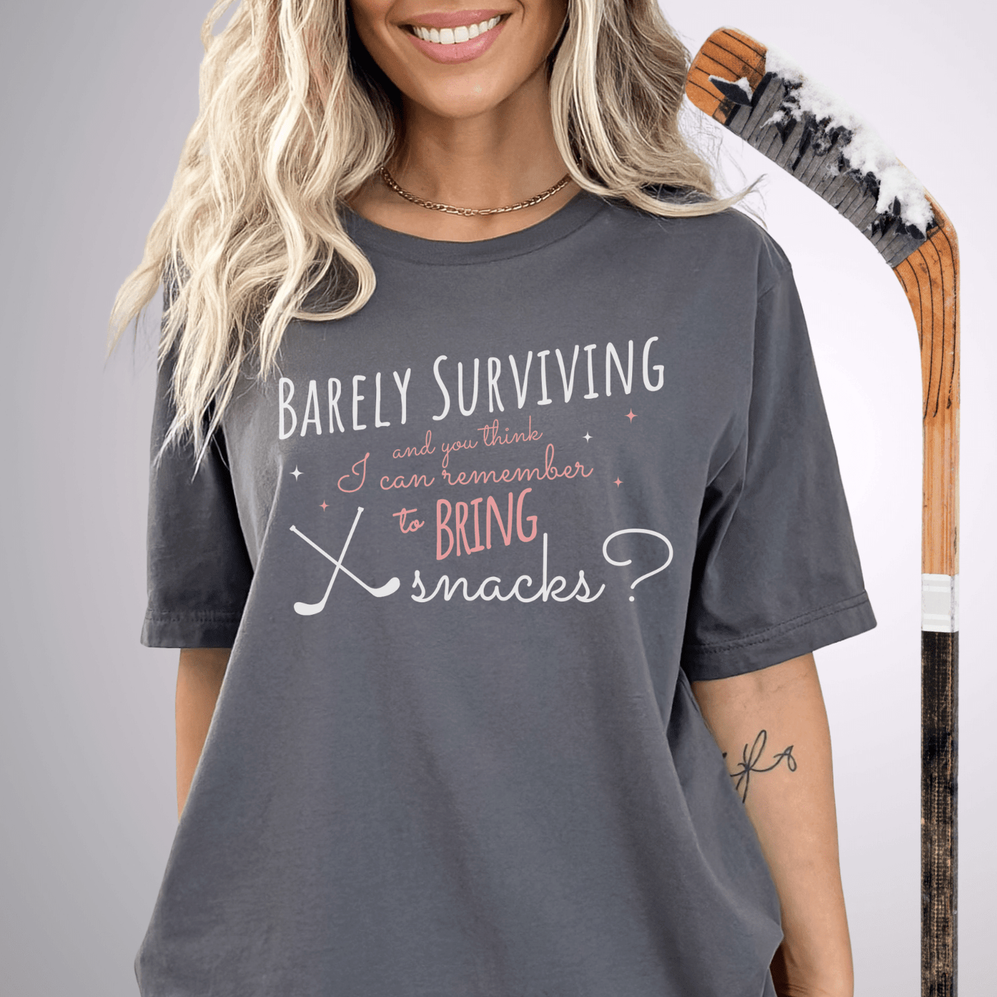 Barely Surviving T-Shirt Asphalt / S T-Shirt