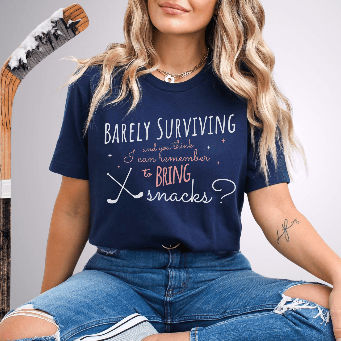 Barely Surviving T-Shirt Navy / S T-Shirt