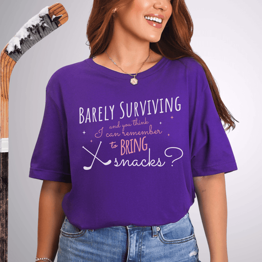 Barely Surviving T-Shirt Team Purple / S T-Shirt