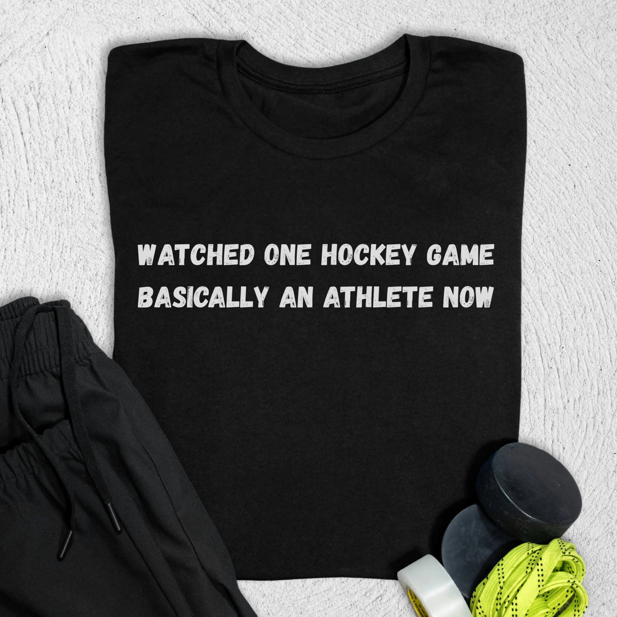 Basically An Athlete T-Shirt S / Black T-Shirt