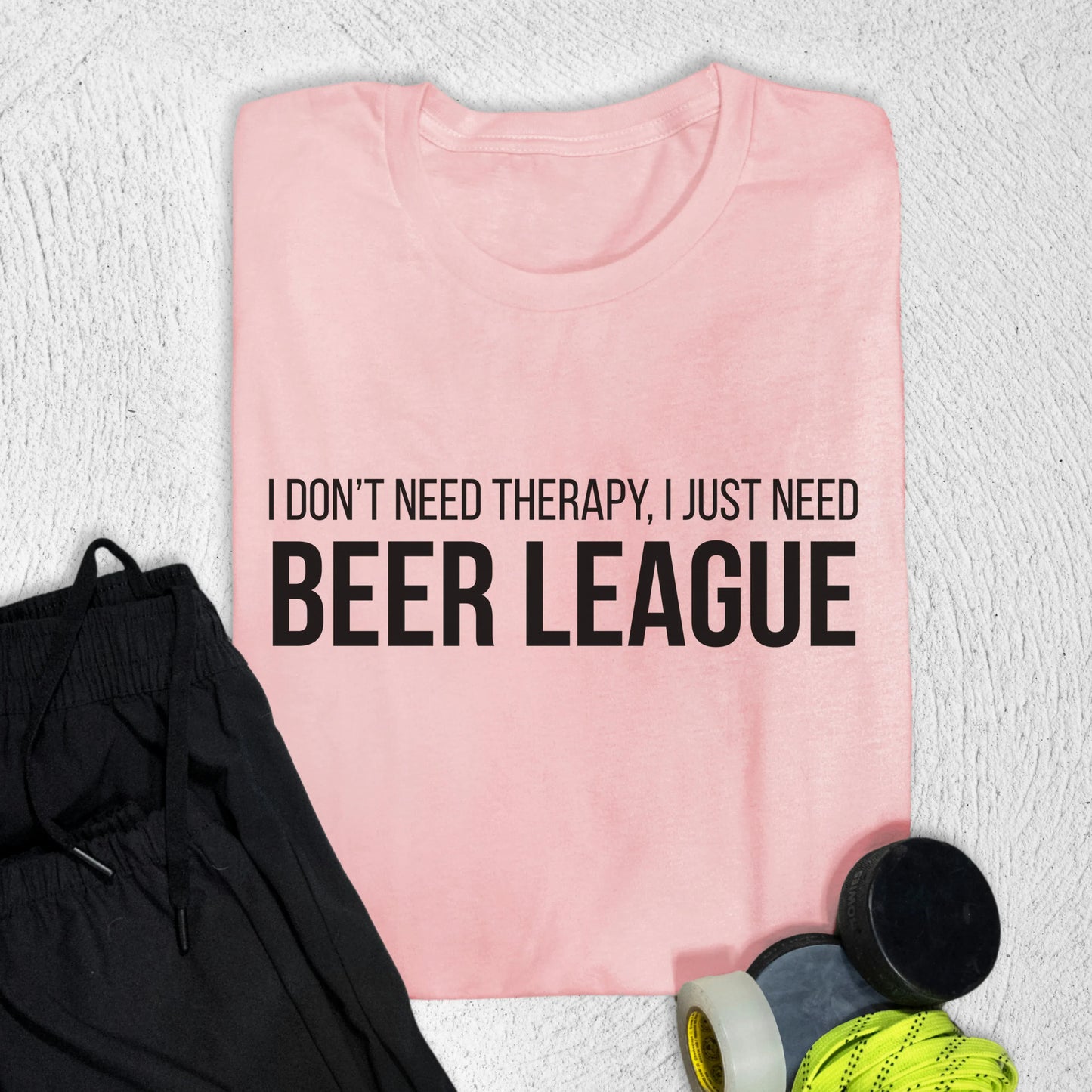 Beer League T-Shirt Pink / S T-Shirt
