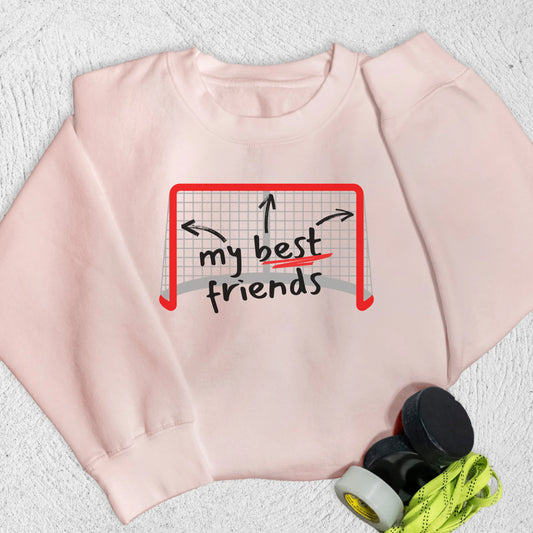 BFF's Sweatshirt Pale Pink / M Sweatshirt