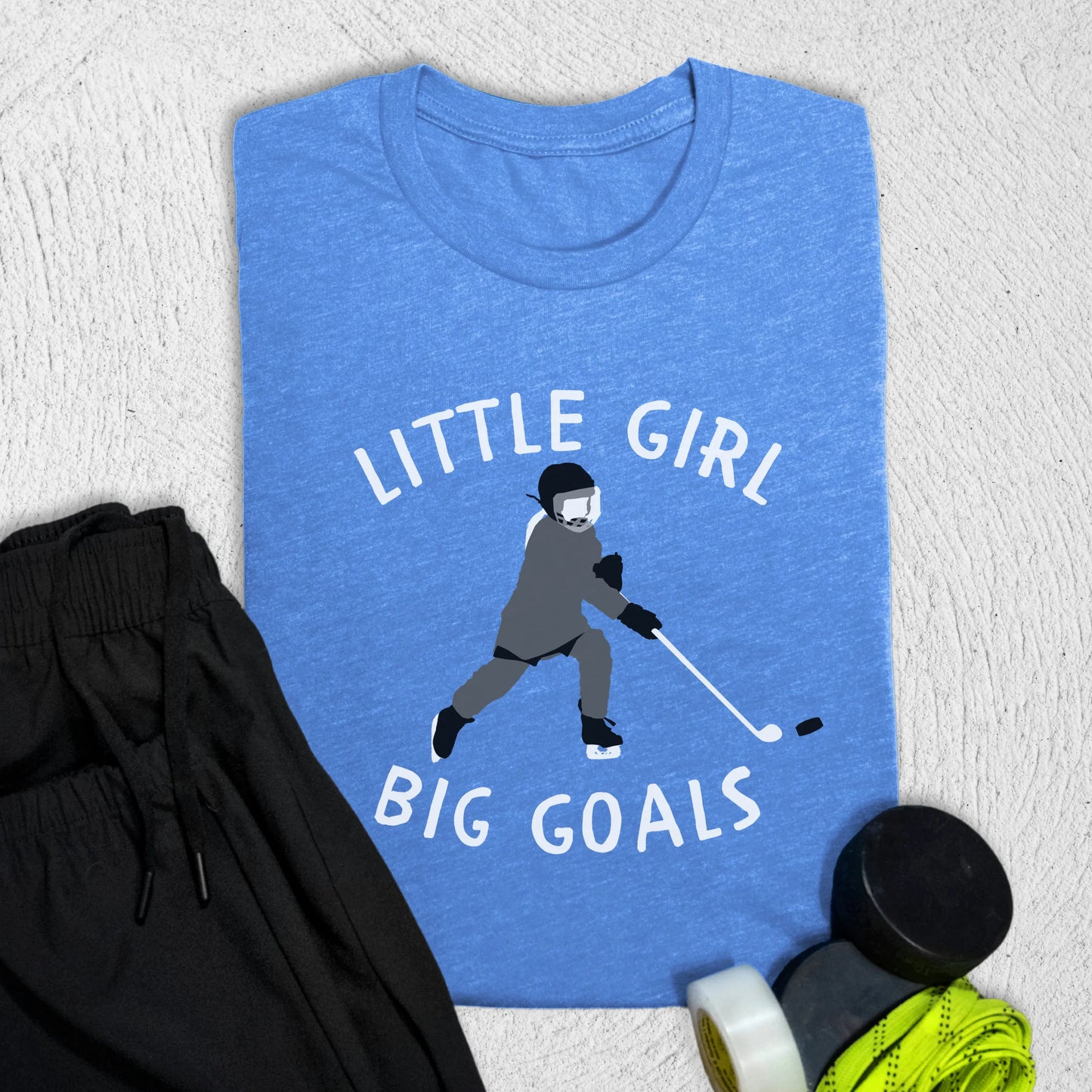 Big Goals T-Shirt M / Heather Columbia Blue T-Shirt