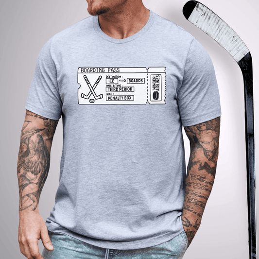 Boarding Pass T-Shirt Athletic Heather / S T-Shirt