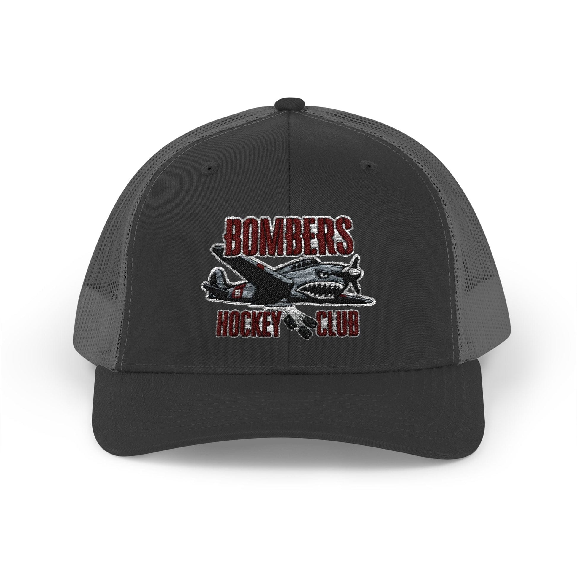 Bombers Embroidered Trucker Cap Black / Charcoal / One size Hats