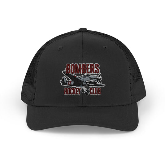 Bombers Embroidered Trucker Cap Black / One size Hats
