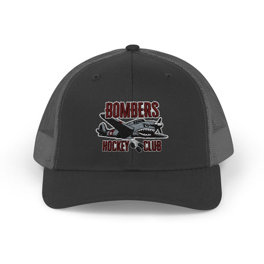 Bombers Embroidered Trucker Cap Black / One size Hats