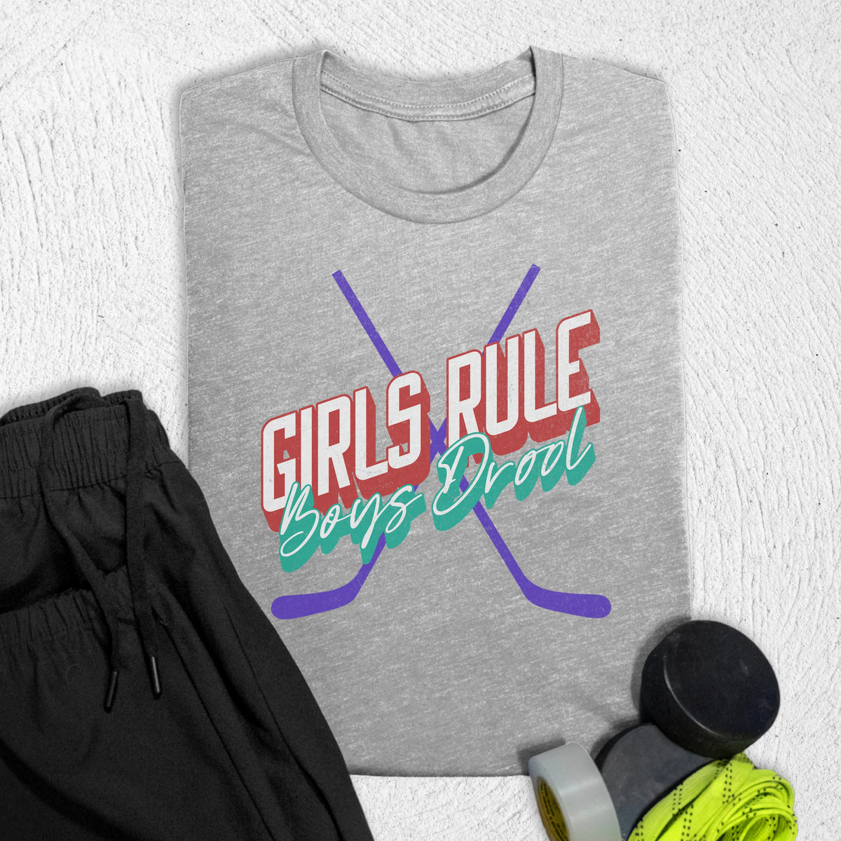 Boys Drool T-Shirt S / Athletic Heather T-Shirt
