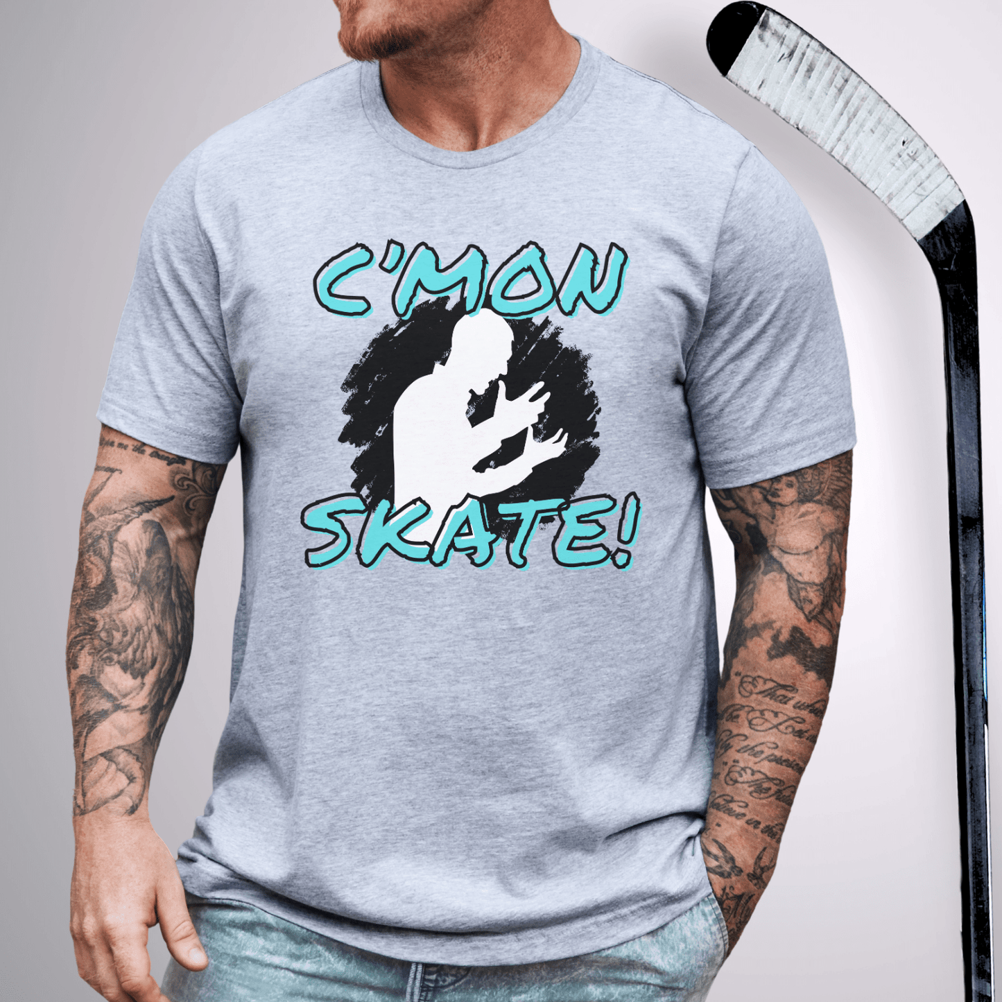 C'mon Skate T-Shirt Athletic Heather / S T-Shirt