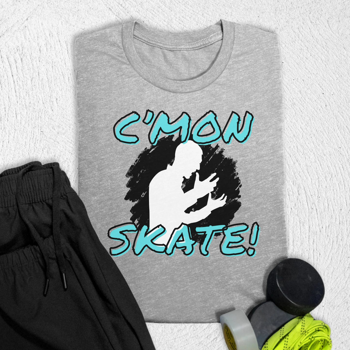 C'mon Skate T-Shirt Athletic Heather / S T-Shirt