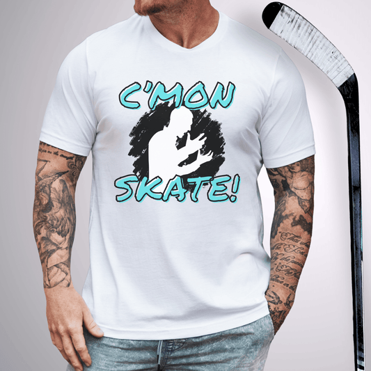 C'mon Skate T-Shirt White / S T-Shirt