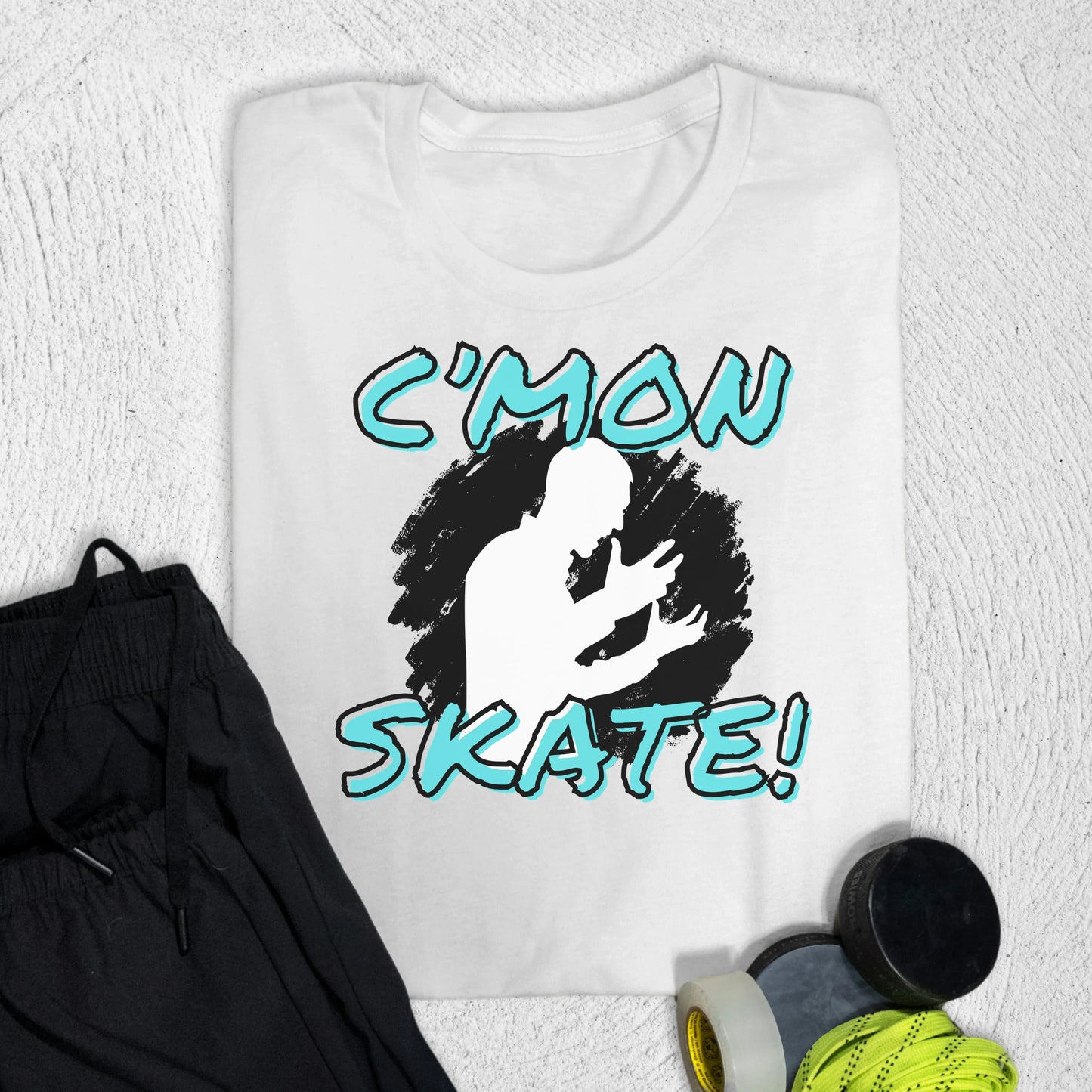 C'mon Skate T-Shirt White / S T-Shirt
