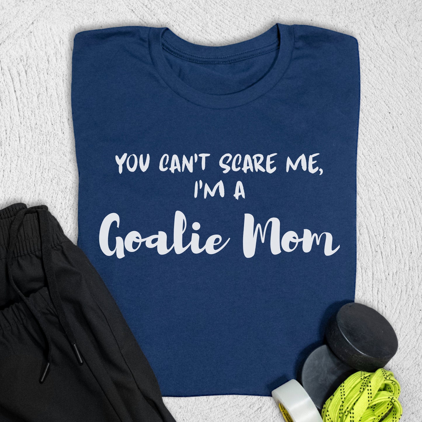 Can't Scare Me T-Shirt Navy / S T-Shirt