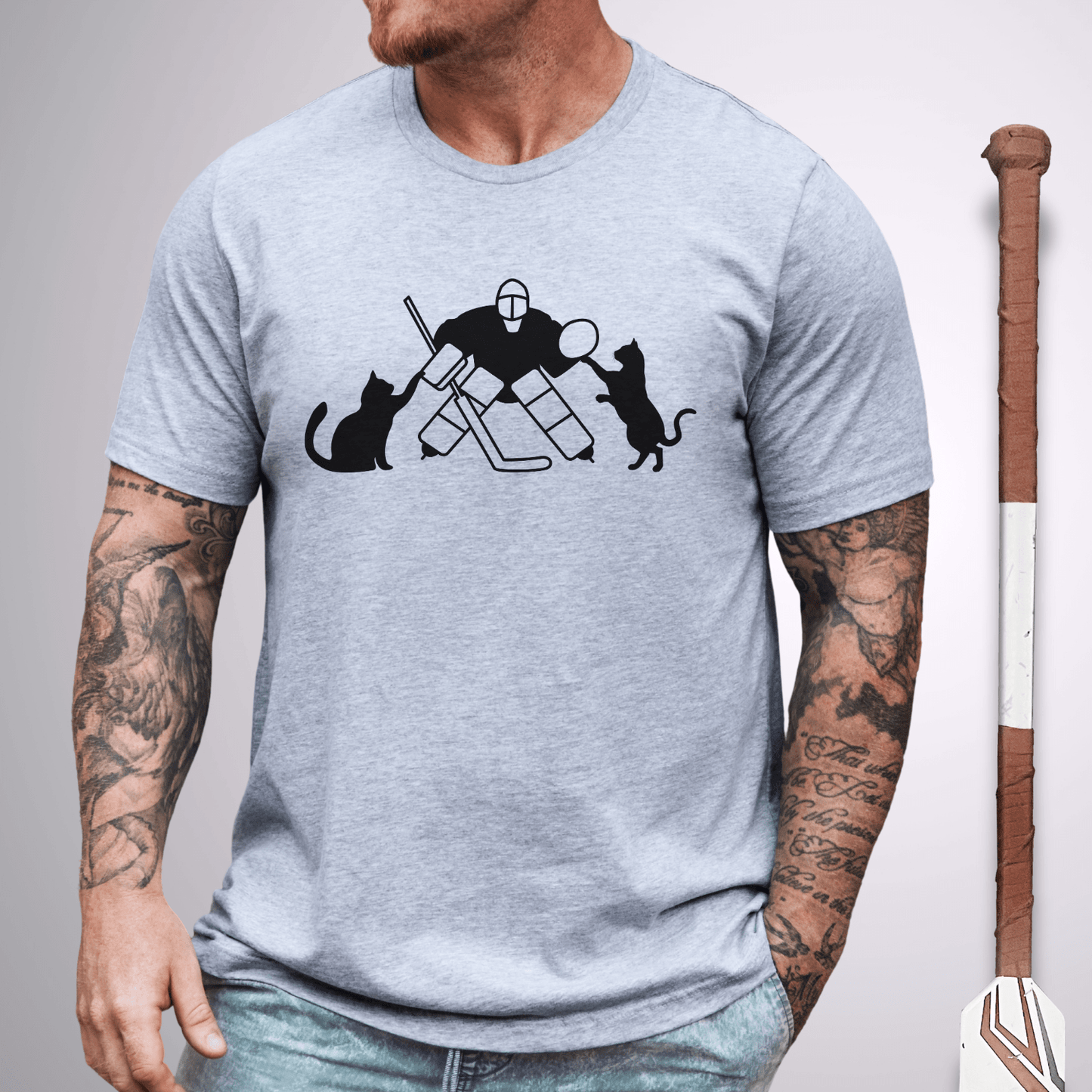 Cat Catcher T-Shirt Athletic Heather / S T-Shirt