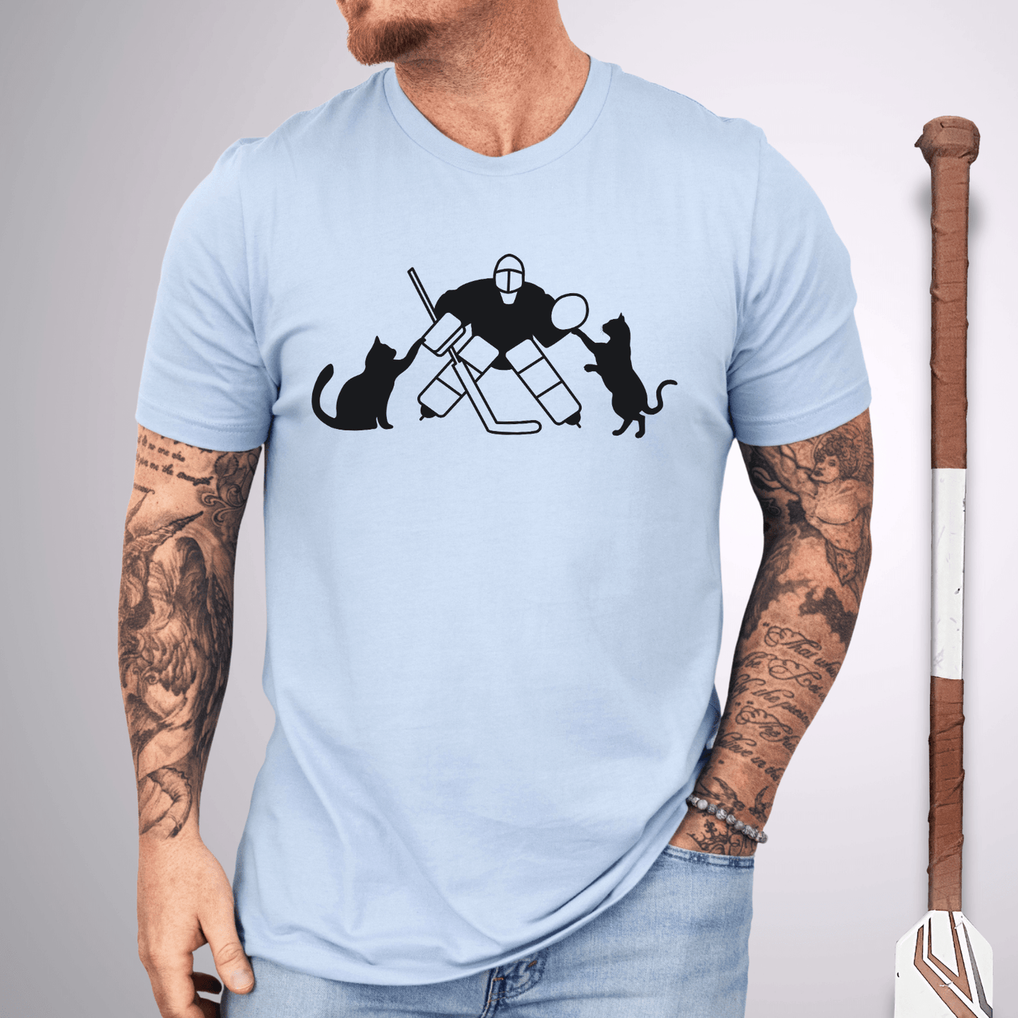 Cat Catcher T-Shirt Baby Blue / S T-Shirt