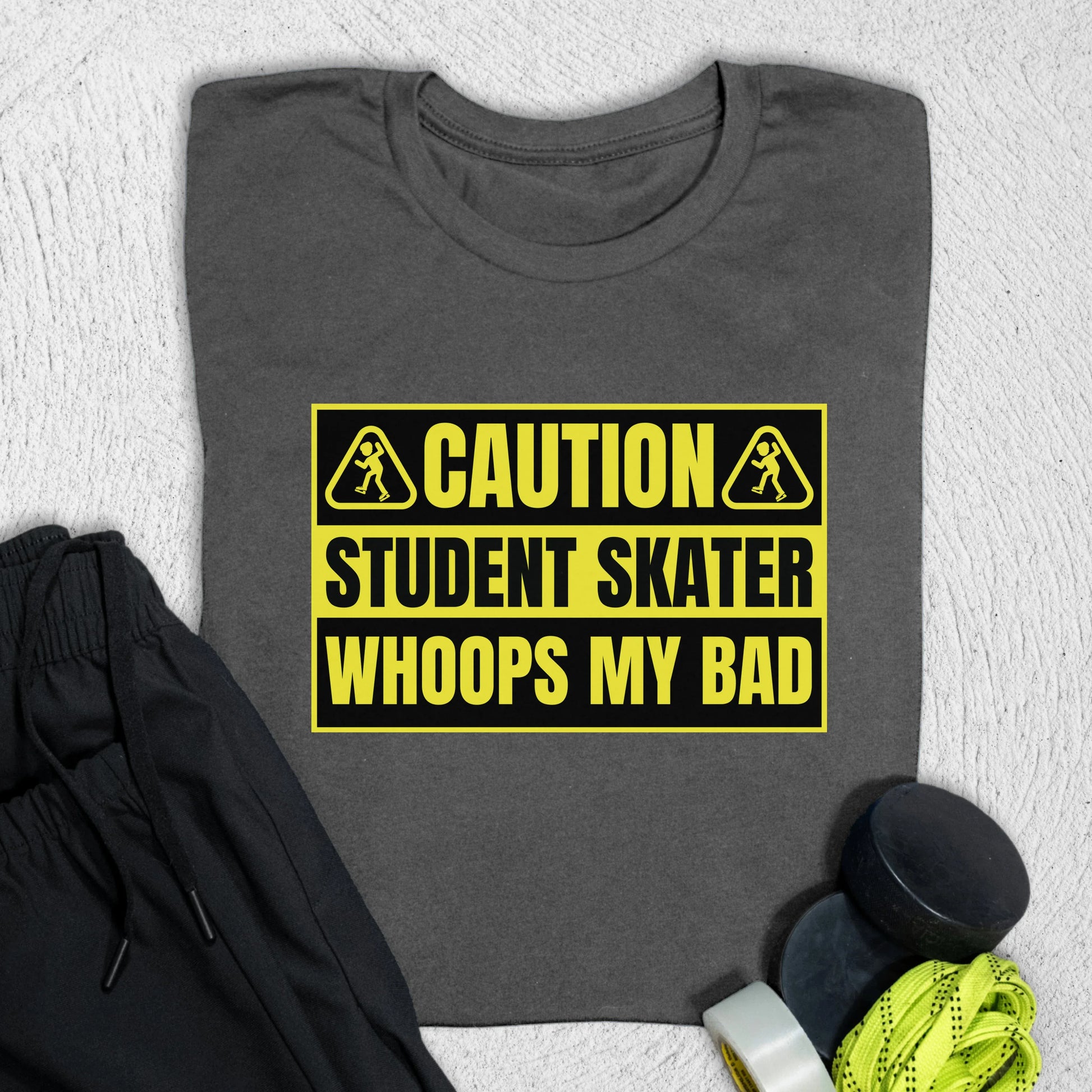 Caution T-Shirt Asphalt / S T-Shirt