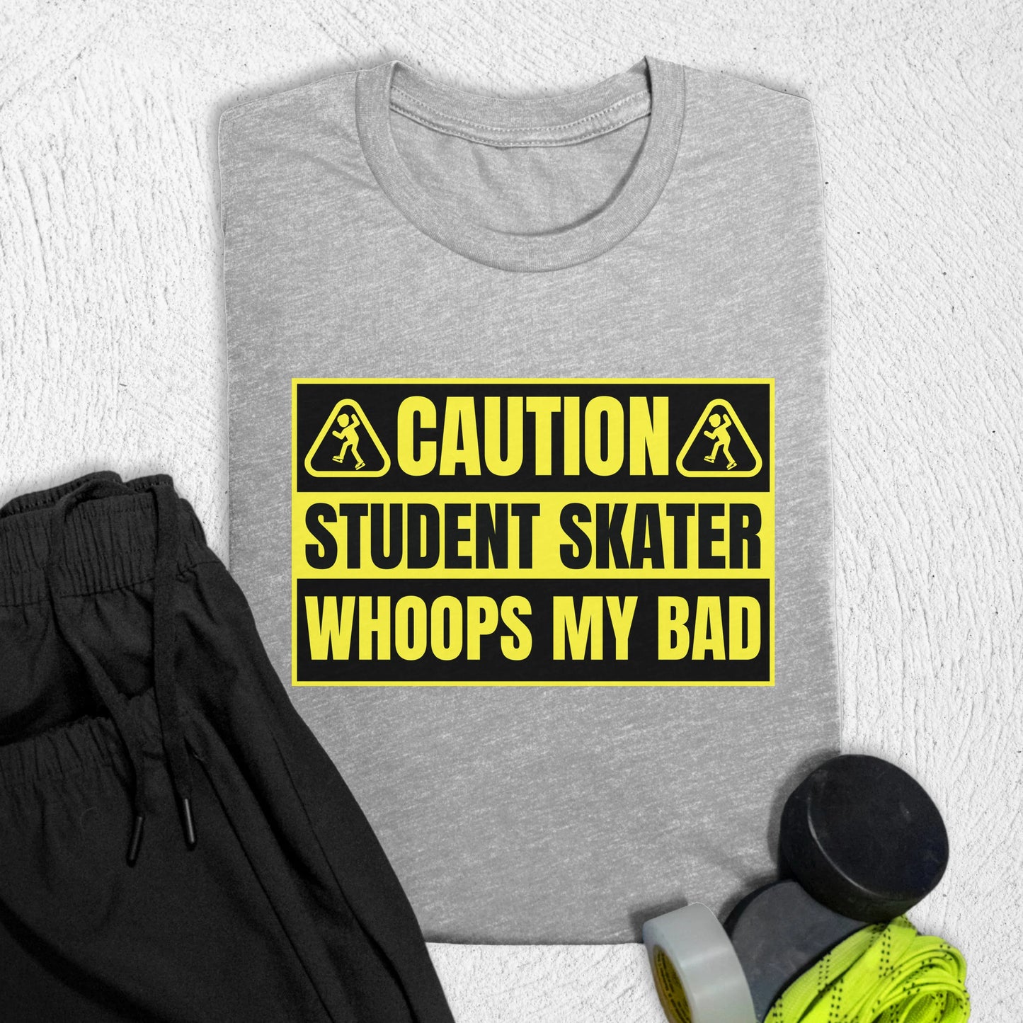 Caution T-Shirt Athletic Heather / S T-Shirt