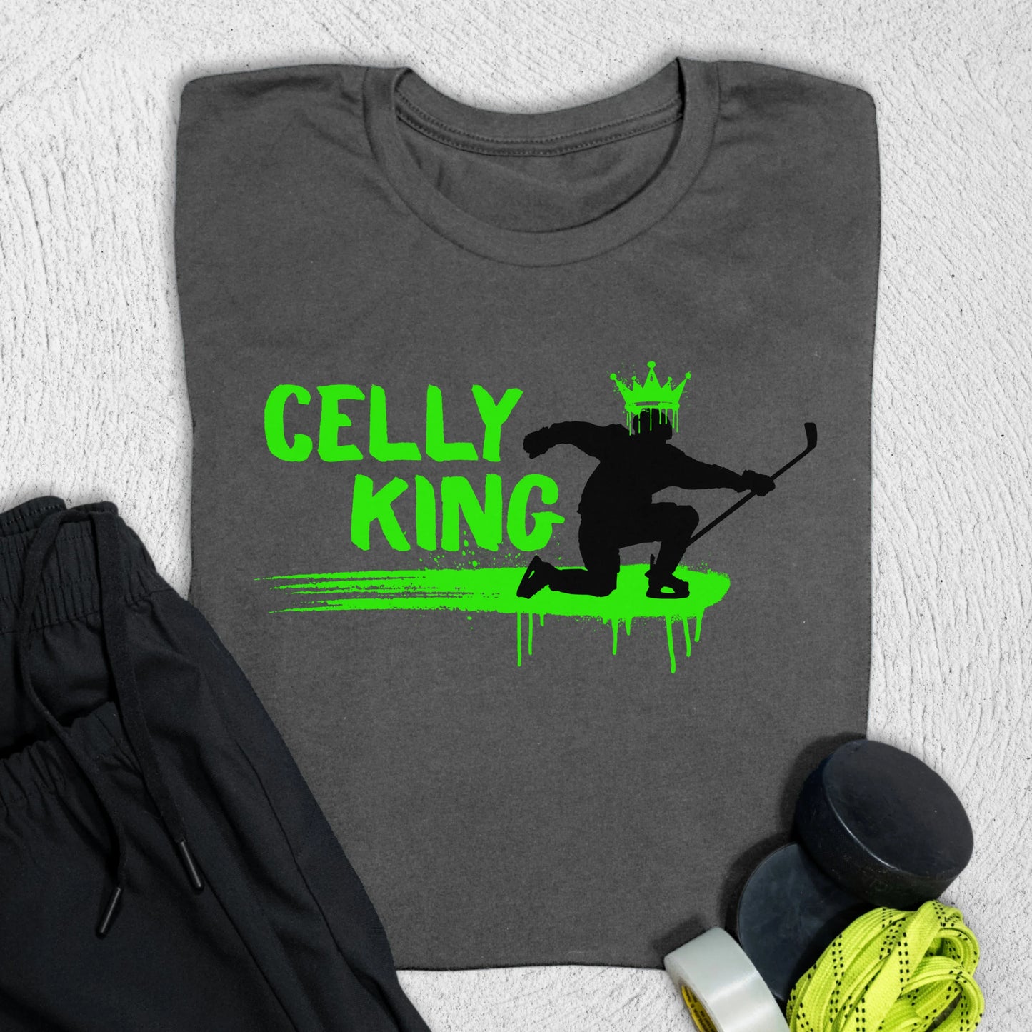Celly King T-Shirt Asphalt / S T-Shirt