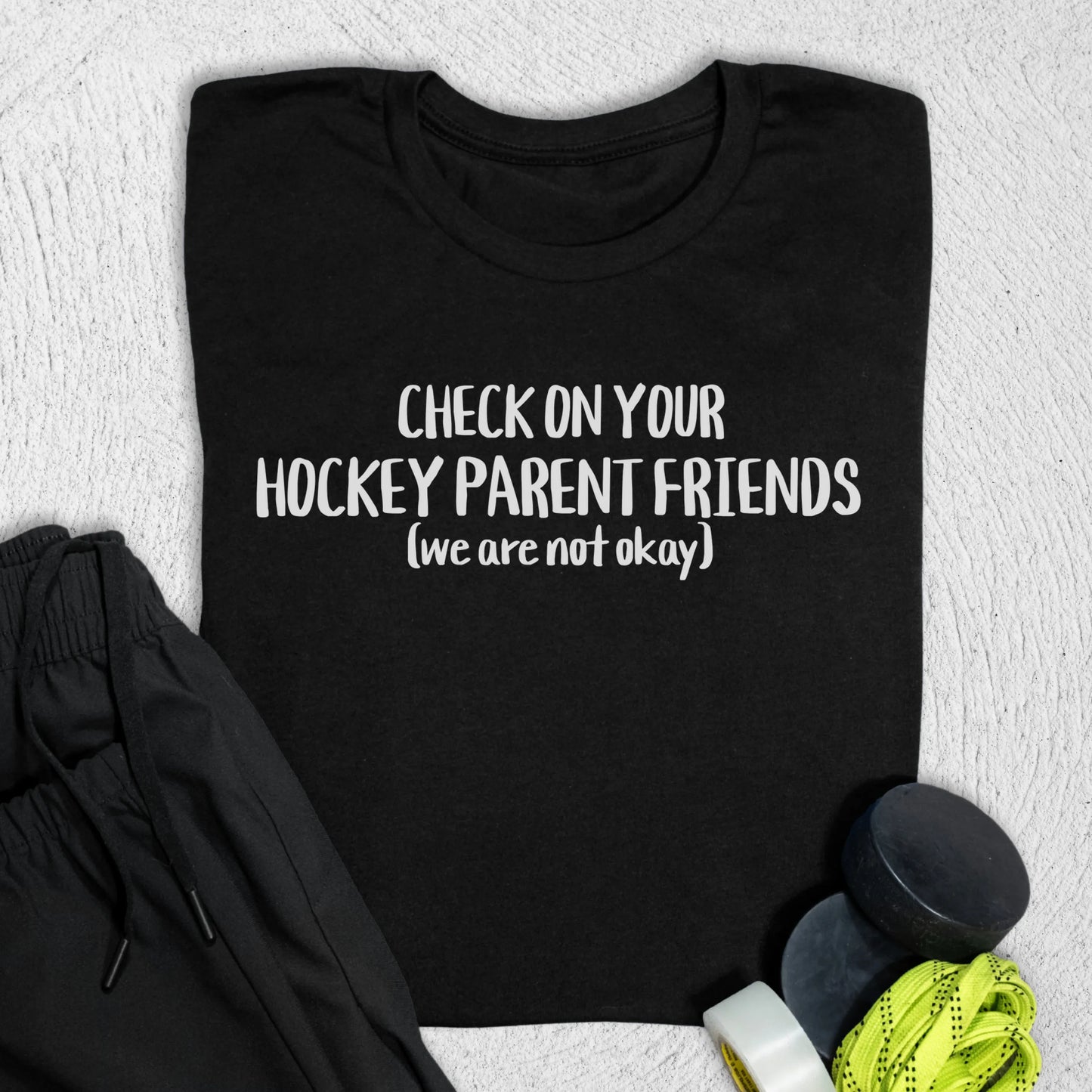 Check on Us T-Shirt S / Black T-Shirt