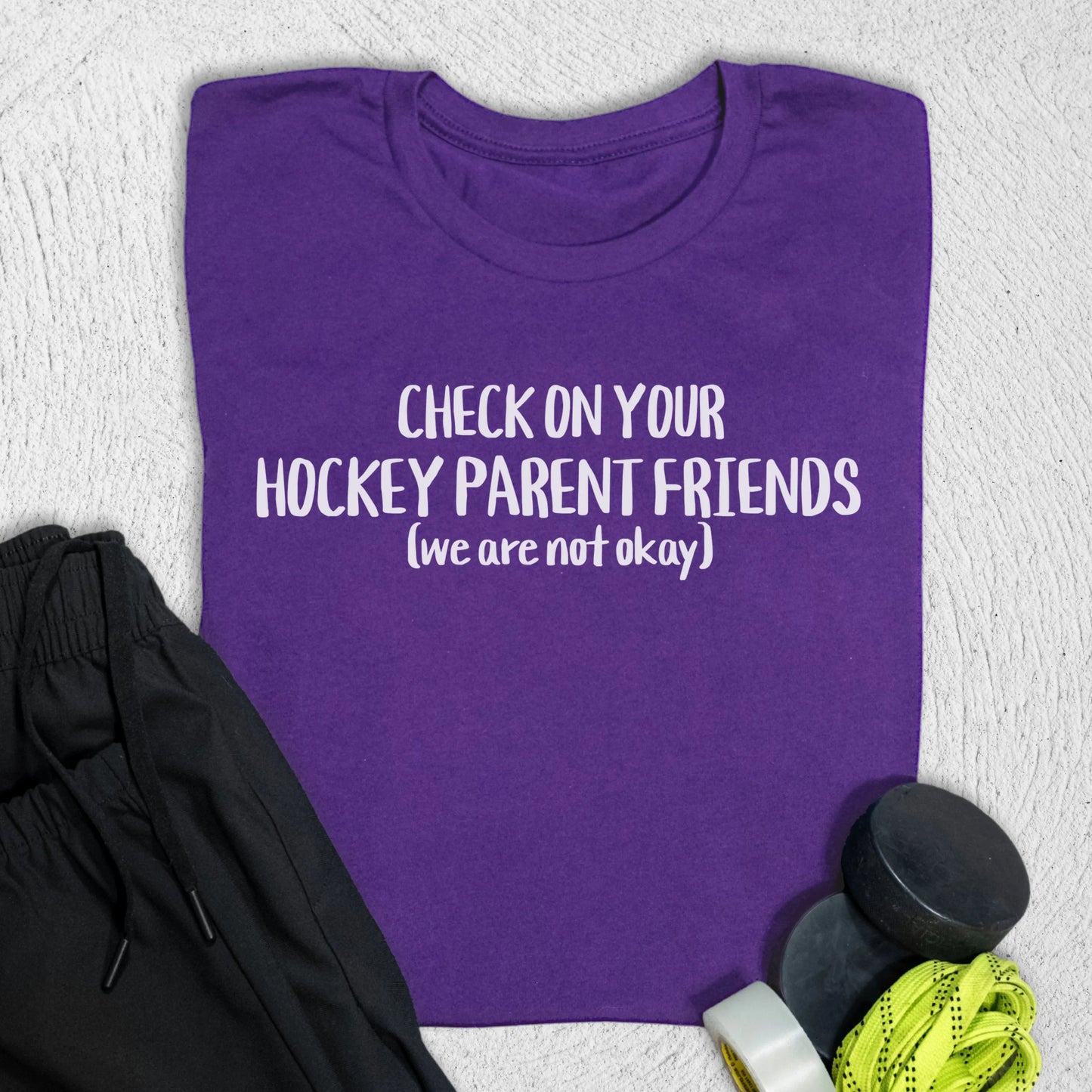 Check on Us T-Shirt S / Team Purple T-Shirt