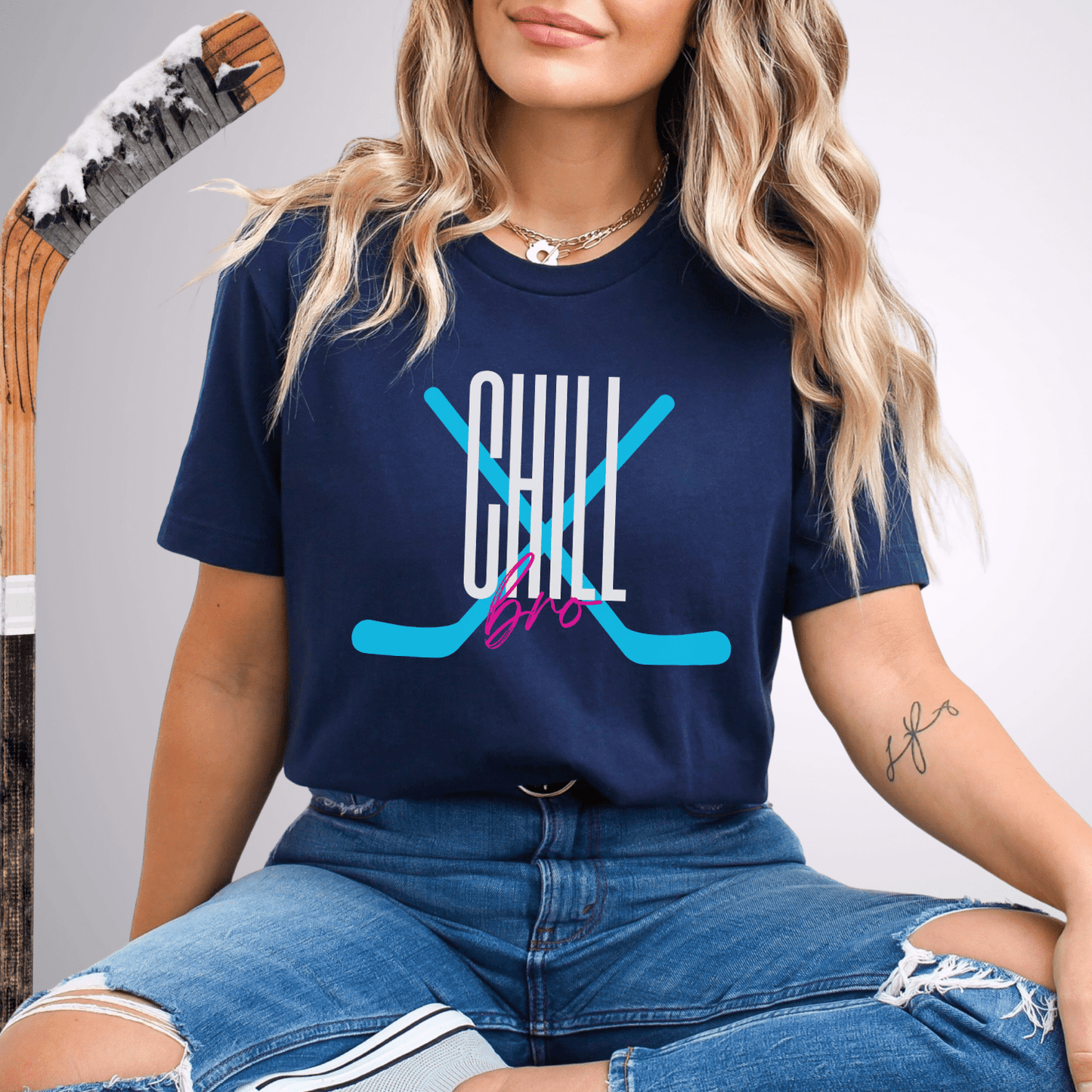 Chill Bro T-Shirt Navy / S T-Shirt