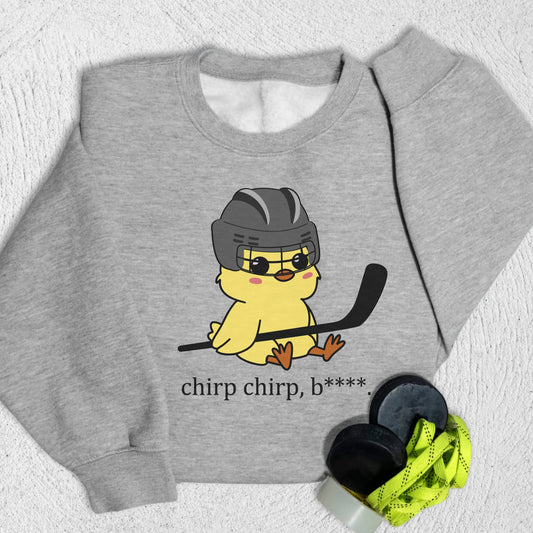 Chirp Chirp Sweatshirt S / Heather Grey Sweatshirt