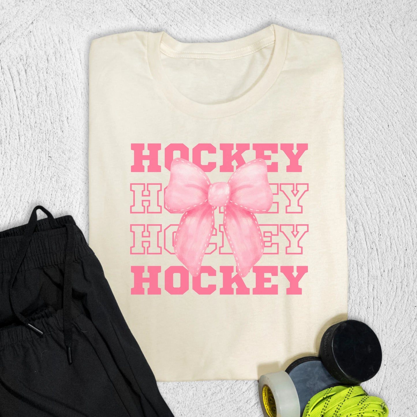 Coquette Hockey T-Shirt Natural / S T-Shirt