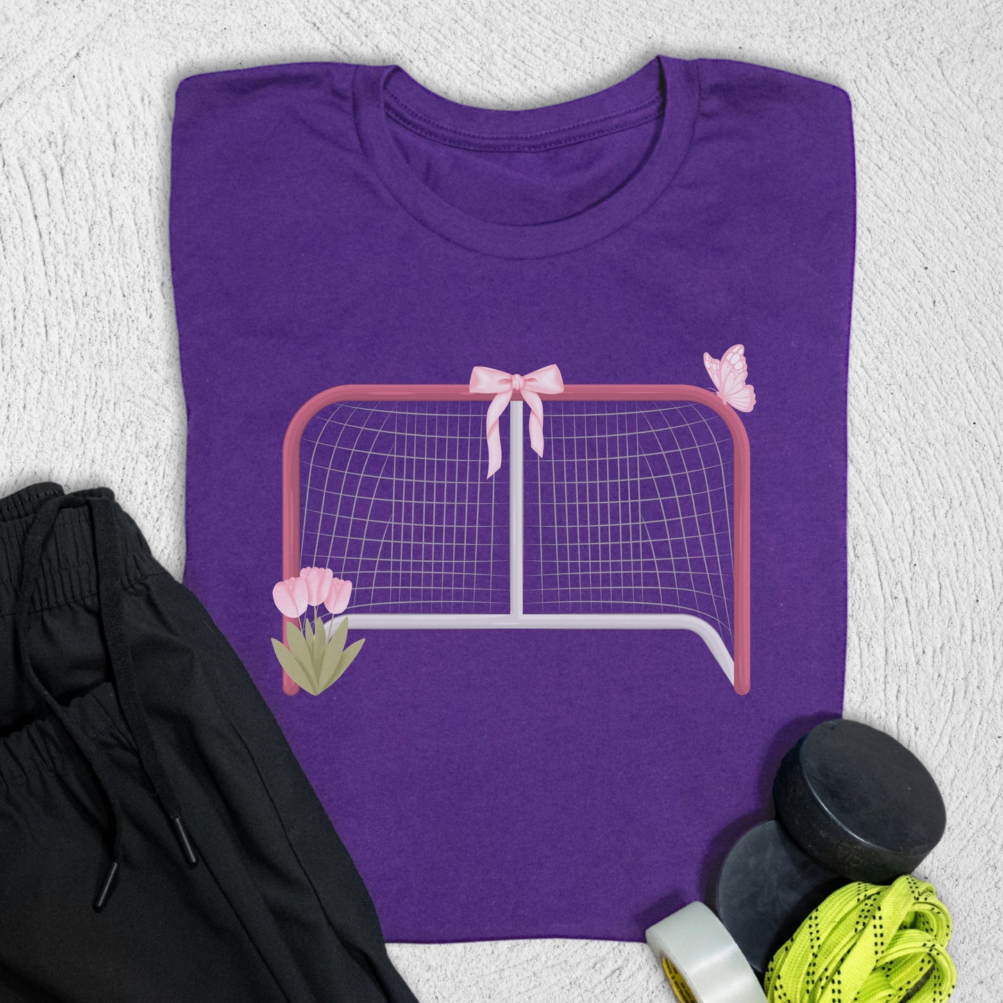 Coquette Net T-Shirt Team Purple / S T-Shirt