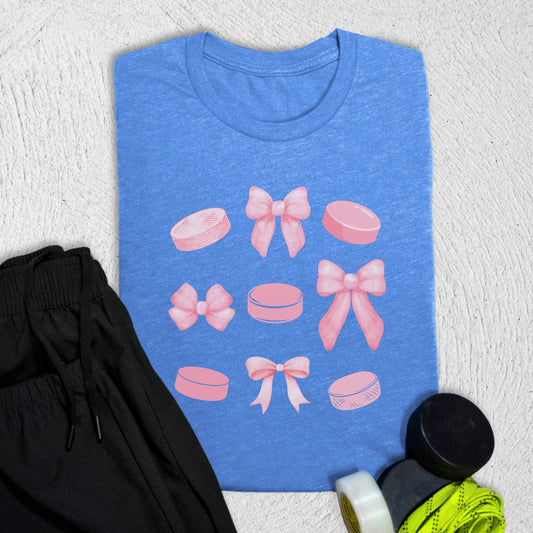 Coquette Pucks T-Shirt Heather Columbia Blue / S T-Shirt