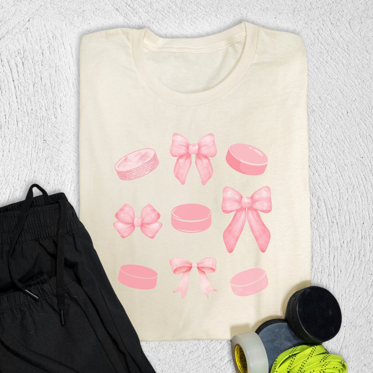 Coquette Pucks T-Shirt Natural / S T-Shirt