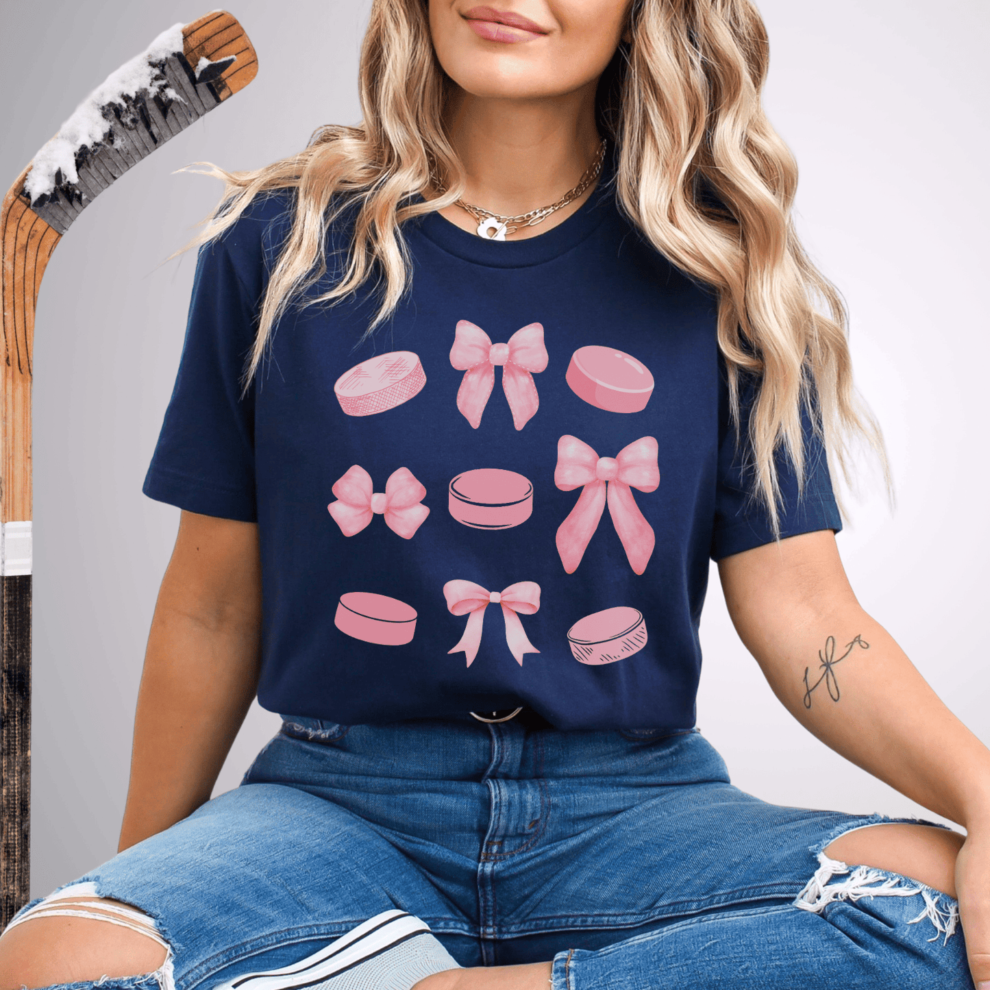 Coquette Pucks T-Shirt Navy / S T-Shirt