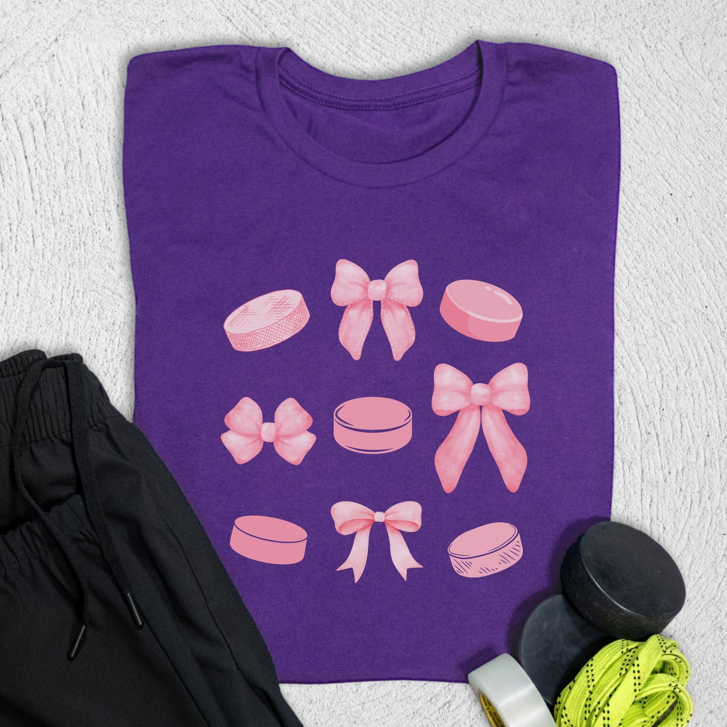 Coquette Pucks T-Shirt Team Purple / S T-Shirt