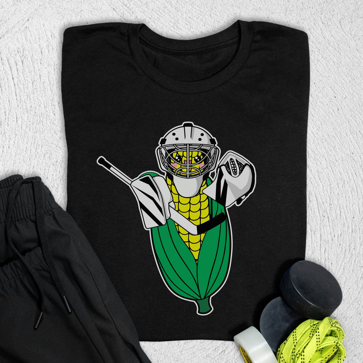 Corn T-Shirt XS / Black T-Shirt