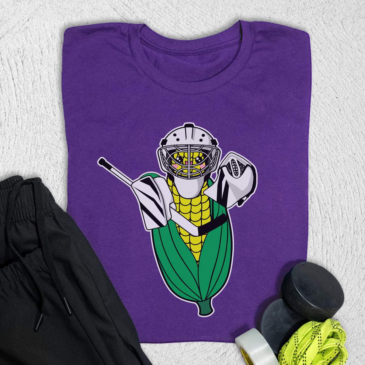 Corn T-Shirt XS / Team Purple T-Shirt